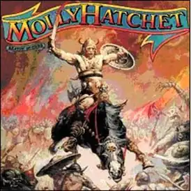 Обложка альбома Molly Hatchet «Beatin’ the Odds» (1980)