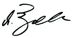 Изображение автографа