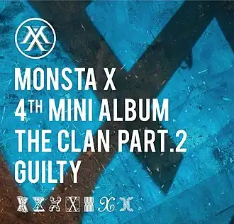 Обложка альбома Monsta X «The Clan Pt. 2 Guilty» (2016)
