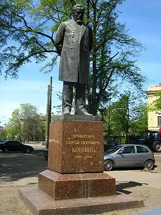Памятник С. П. Боткину
