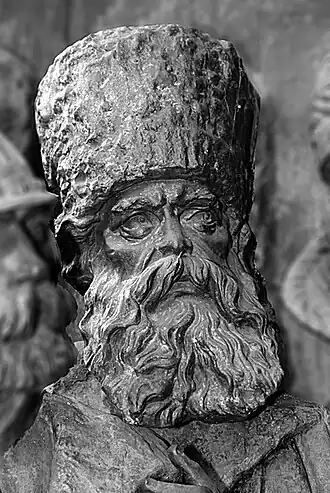 М. И. Воротынский на Памятнике «1000-летие России» в Великом Новгороде