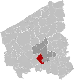 Расположение муниципалитета на карте провинции