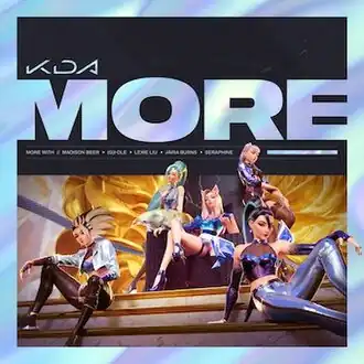 Обложка сингла K/DA «More» (2020)