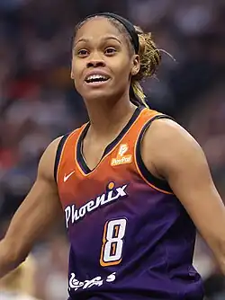 Джефферсон в игре за «Финикс Меркури» против «Миннесота Линкс» (7 июля 2023 года)