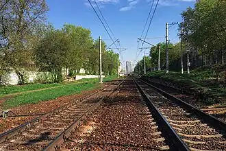 Пути между Белорусским и Савёловским вокзалами, 2016 г.