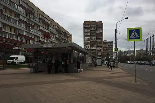 Наземный вестибюль.14 октября 2016