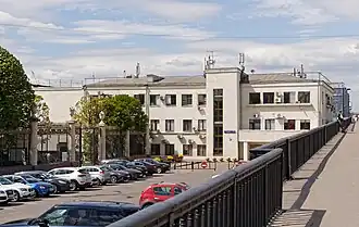 Восточный фасадВид с Крымского мостаФото 2023 года