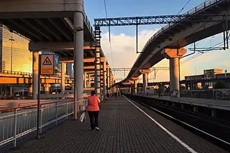 Вид на платформу, 2016 год