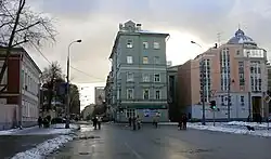 Улица Дурова, перекрёсток с улицей Щепкина.