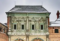 Майоликовое убранство второго этажа, 2017 год