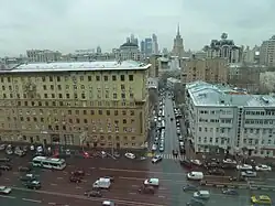 Проточный переулок от пересечения с Новинским бульваром