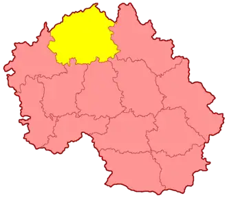 Уезды Московской губернии