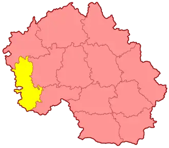 Уезды Московской губернии