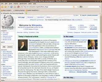 Скриншот программы Mozilla Firefox 3.5