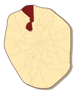 Тимирязевский район на карте 1978 года