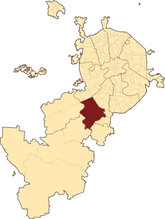 Коммунарка на карте