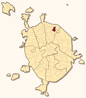 Бабушкинский на карте