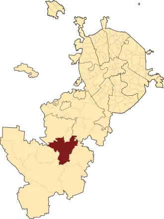 Краснопахорское на карте