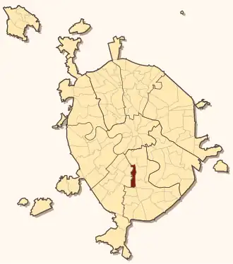 Нагорный на карте