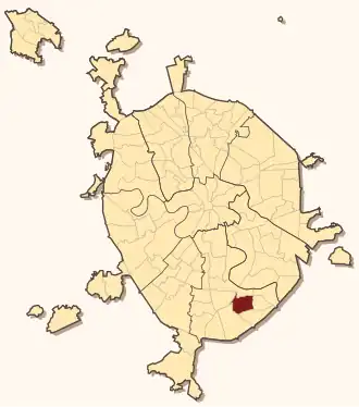 Орехово-Борисово Северное на карте