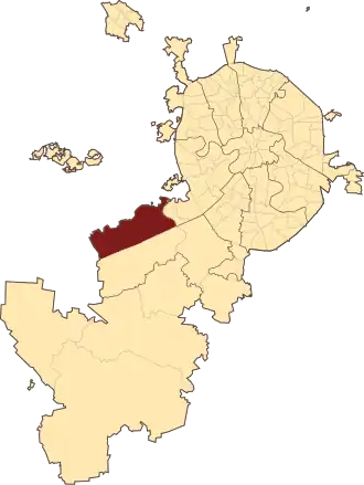 Внуково на карте