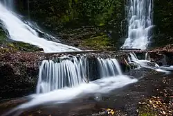 Нижняя часть водопада