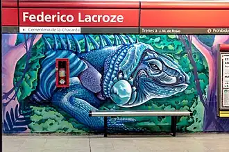 Фреска из серии Уличное искусство