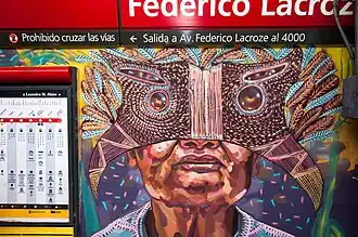 Фреска из серии Уличное искусство