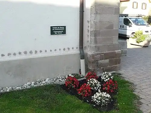Могилы войны солдат Содружества, павших в Эльзасе