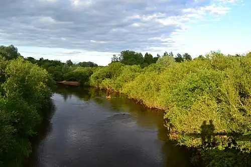 Вид на Мустйыги с моста Сару