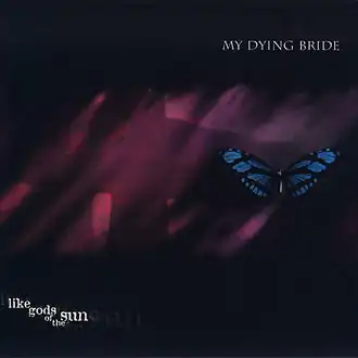 Обложка альбома группы My Dying Bride «Like Gods of the Sun» (1996)