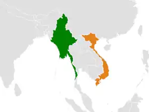 Мьянма и Вьетнам