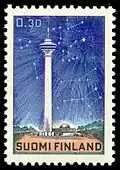 Нясиннеула на почтовой марке Финляндии. 1971 г.