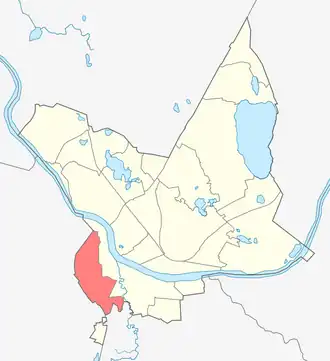 Микрорайоны Даугавпилса