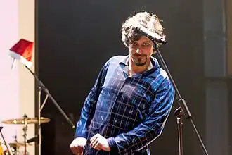 Александр Ливер на сцене клуба «Аврора», Санкт Петербург, январь, 2013