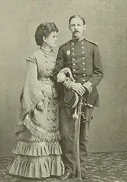 Николай Астафьев с женой Еленой