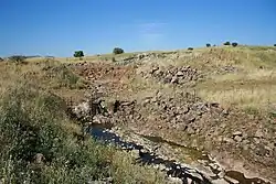 Вид на реку в апреле 2008 года