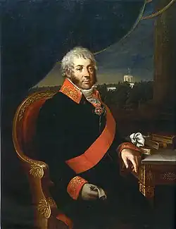 Портрет князя Н. А. Голицына