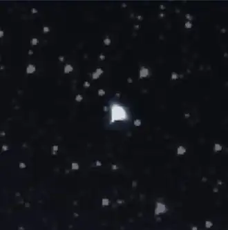 Фотография HD 21749 в созвездии Сетки.