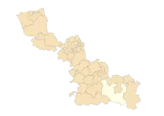 Кантон на карте департамента Нор