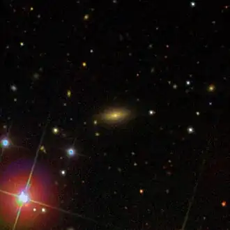 Изображение получено в рамках Sloan Digital Sky Survey