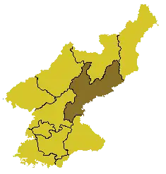 Хамгён-Намдо на карте