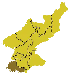 Хванхэ-Намдо на карте