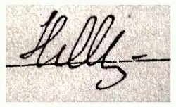 Изображение автографа