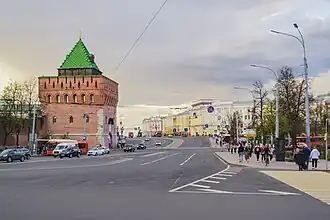 Дмитриевская башня кремля