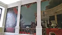 Роспись на стене