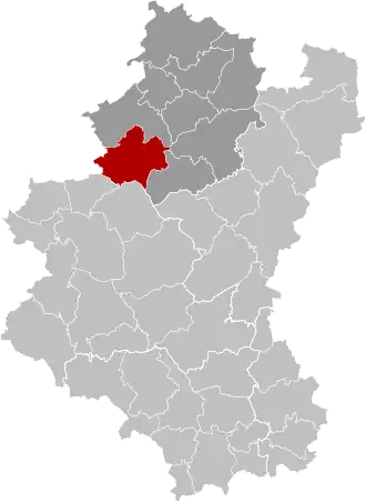 Насонь на карте