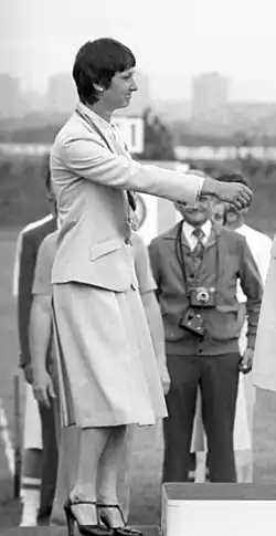 На олимпийском пьедестале в 1980 году