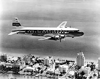 Douglas DC-6B компании National Airlines[англ.]
