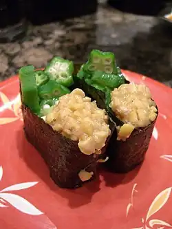 Роллы с натто